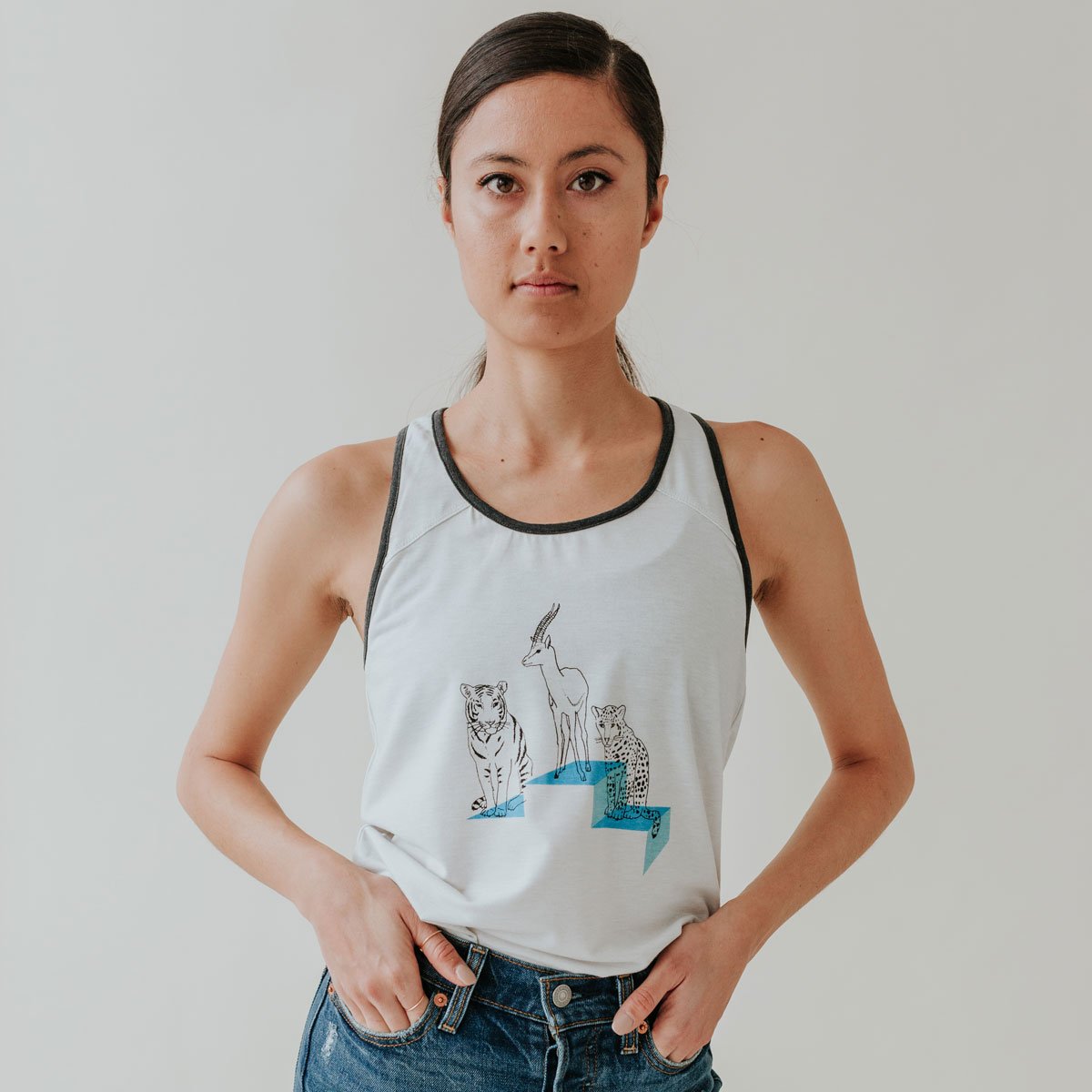 oiselle podium tank top