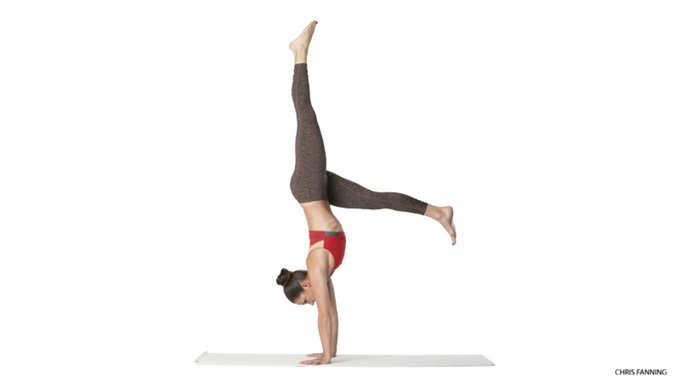 yoga journal handstand